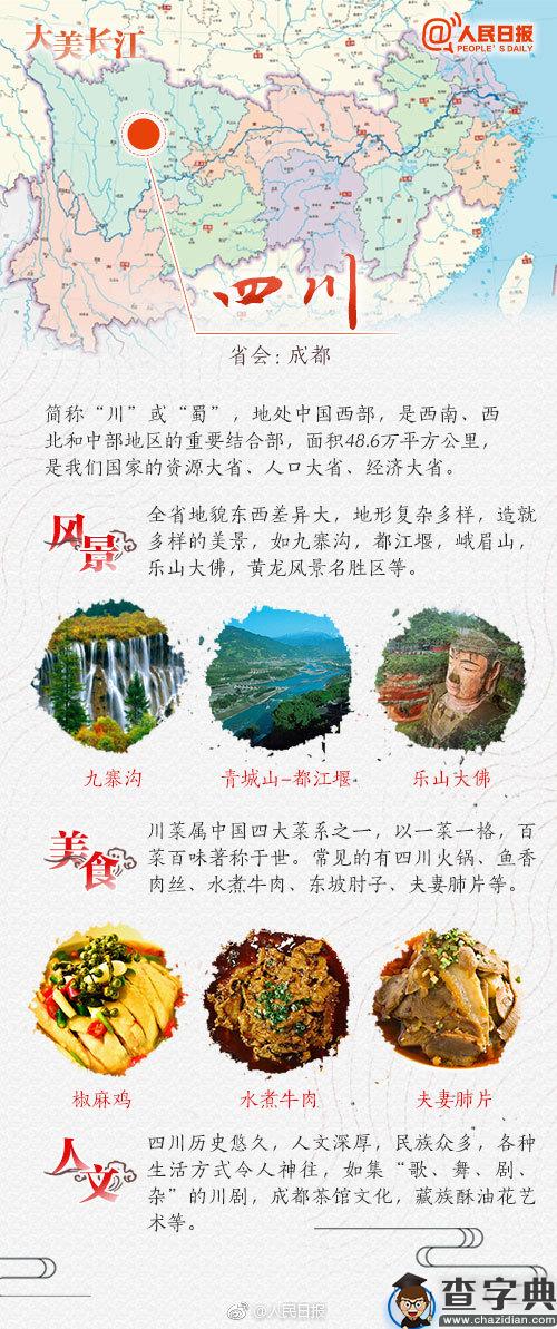 2019年国考常识之长江经济带上的11颗明珠3